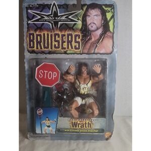 Wrath WCW Bruisers Wrestlers Action Figure New 1999 Toybiz 90s Wrestling